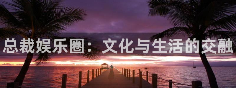 星耀国际体育注册平台：总裁娱乐圈：文化与生活的交融